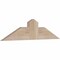Ekena Millwork Portland Smooth Timber Gable Bracket, Douglas Fir, 36"W x 9"H x 1 1/2"D x 5 1/2"F, 6/12 Pitch GBW036X09X0206POR00SDF - alternate 2